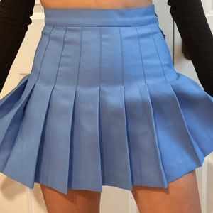 American Apparel blue tennis skirt